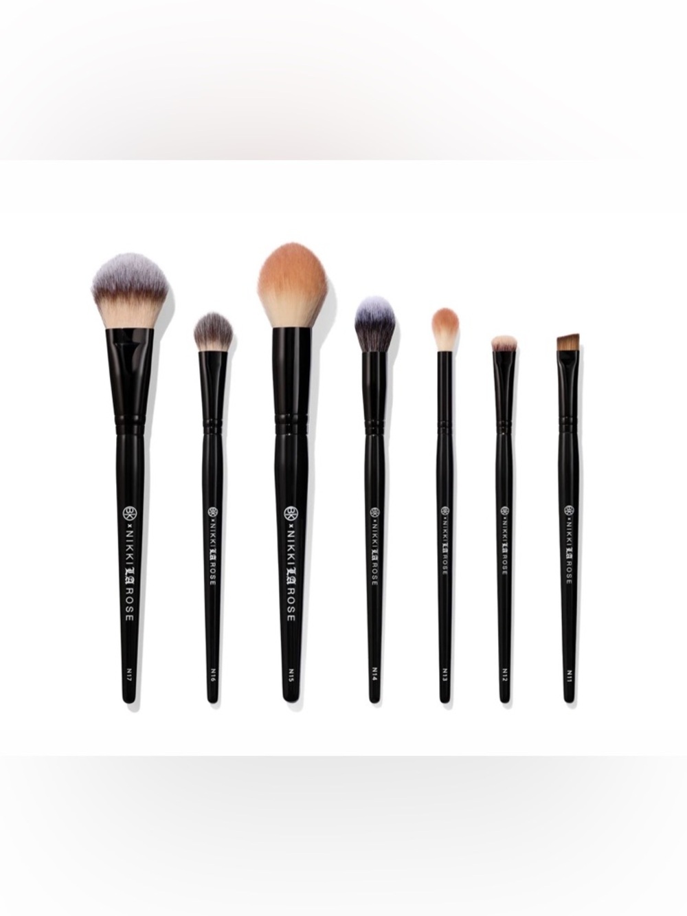 BK Beauty Nikki La Rose Pro Artist Make Up Brush 7 Pcs Set BNIB 🔖 - Picture 6 of 10